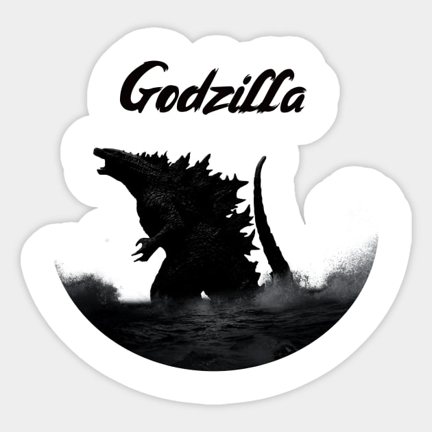 Godzilla 2024, Godzilla x Kong Sticker by diystore